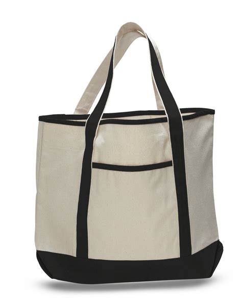 durable canvas tote bag.